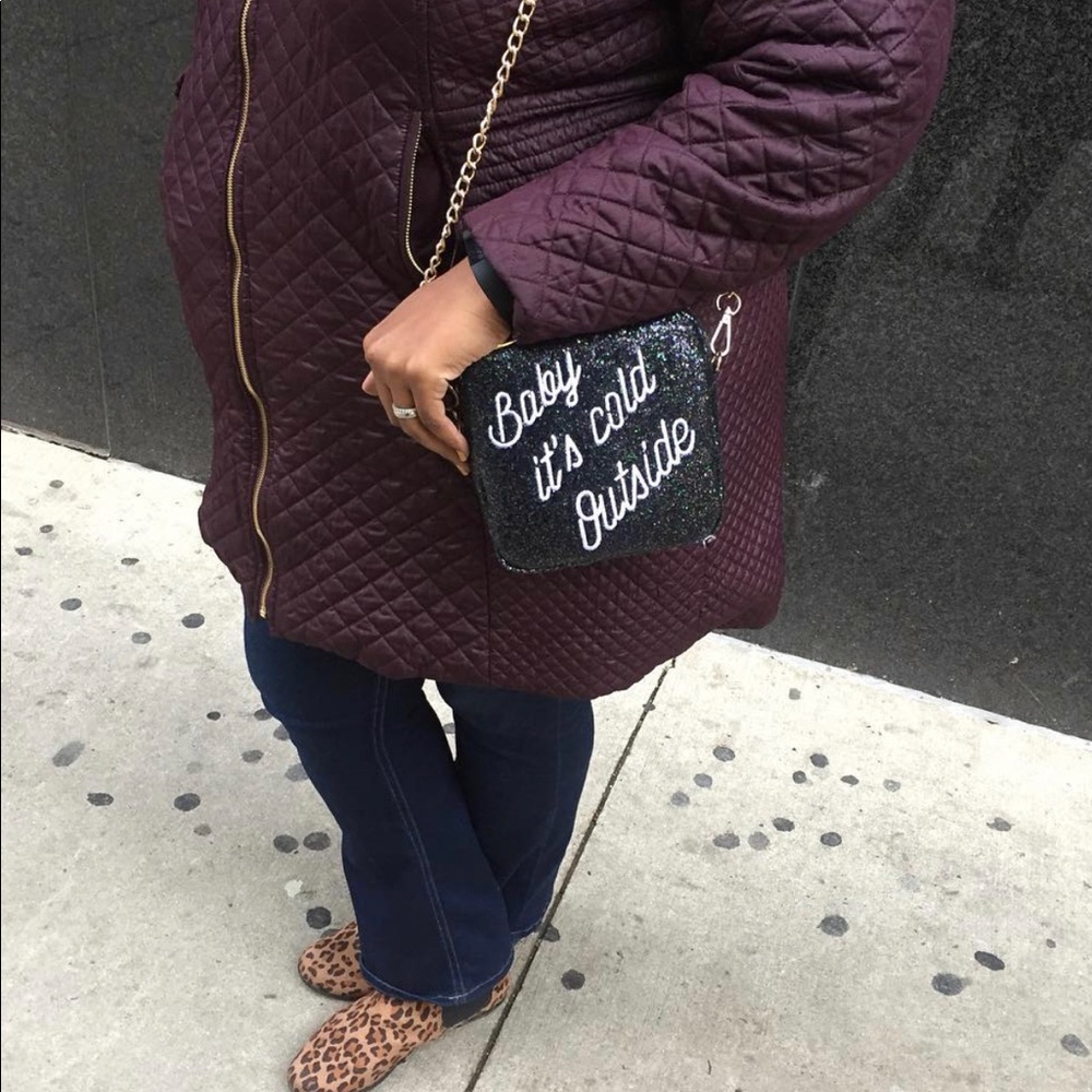 Baby It's Cold Outside Cross Body Bag